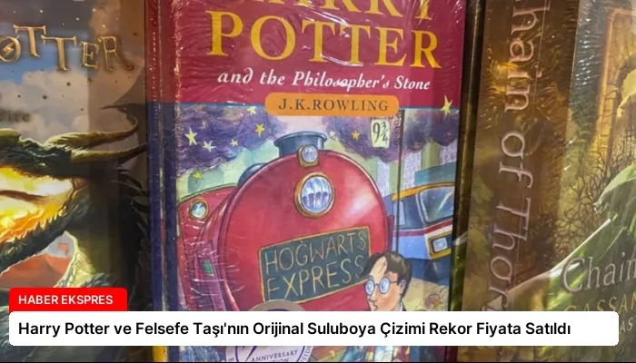 Harry Potter ve Felsefe Taşı’nın Orijinal Suluboya Çizimi Rekor Fiyata Satıldı