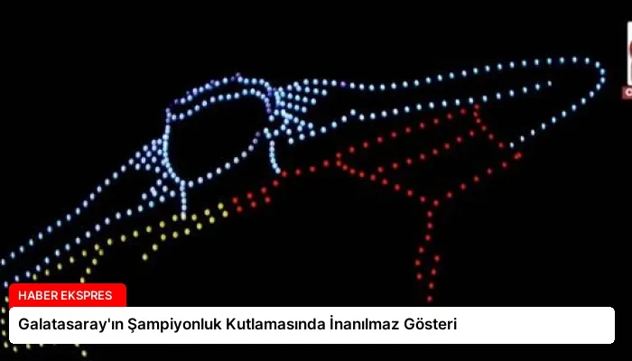 Galatasaray’ın Şampiyonluk Kutlamasında İnanılmaz Gösteri