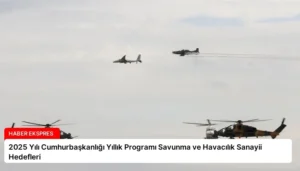 2025 Yılı Cumhurbaşkanlığı Yıllık Programı Savunma ve Havacılık Sanayii Hedefleri