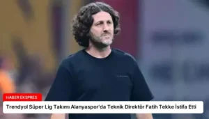 Trendyol Süper Lig Takımı Alanyaspor’da Teknik Direktör Fatih Tekke İstifa Etti