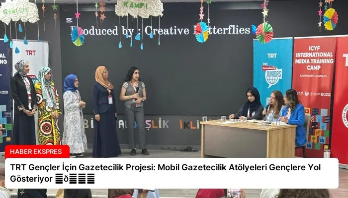 TRT Gençler İçin Gazetecilik Projesi: Mobil Gazetecilik Atölyeleri Gençlere Yol Gösteriyor ⏬👇
