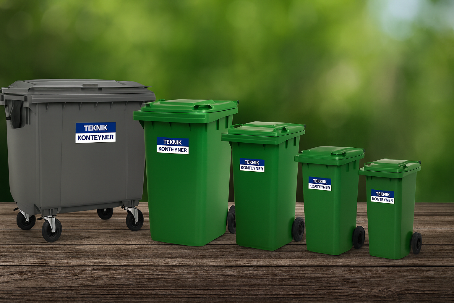 Büyük Plastik Çöp Kovası ile Yüksek Kapasiteli ve Düzenli Atık Yönetimi