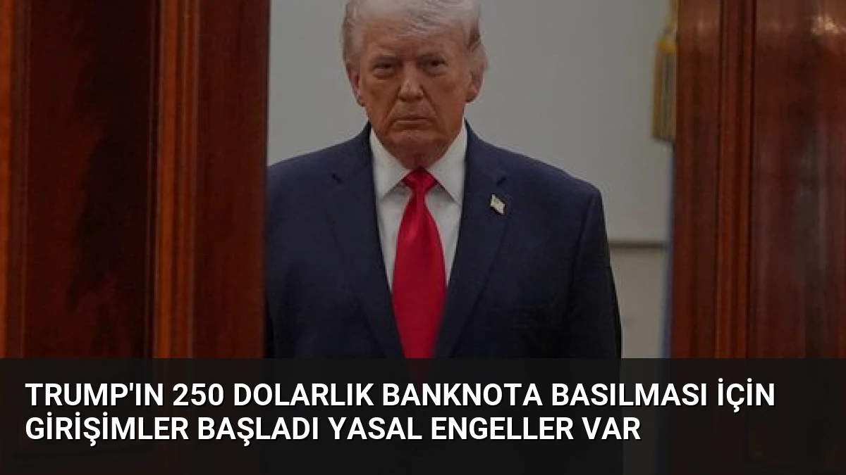 Trump’ın 250 Dolarlık Banknota Basılması İçin Girişimler Başladı Yasal Engeller Var