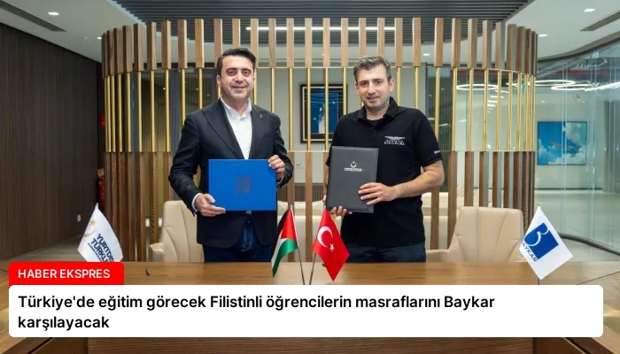 Türkiye’de eğitim görecek Filistinli öğrencilerin masraflarını Baykar karşılayacak
