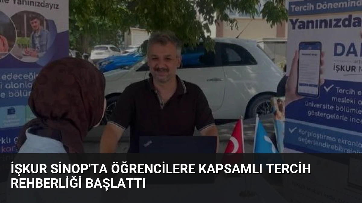 İŞKUR Sinop’ta Öğrencilere Kapsamlı Tercih Rehberliği Başlattı