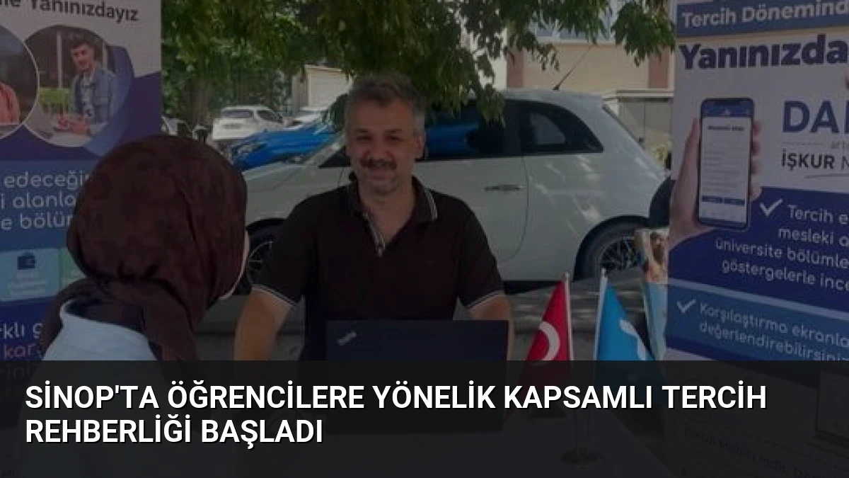 Sinop’ta Öğrencilere Yönelik Kapsamlı Tercih Rehberliği Başladı