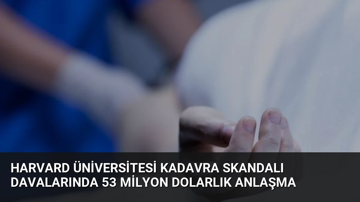 Harvard Üniversitesi Kadavra Skandalı Davalarında 53 Milyon Dolarlık Anlaşma