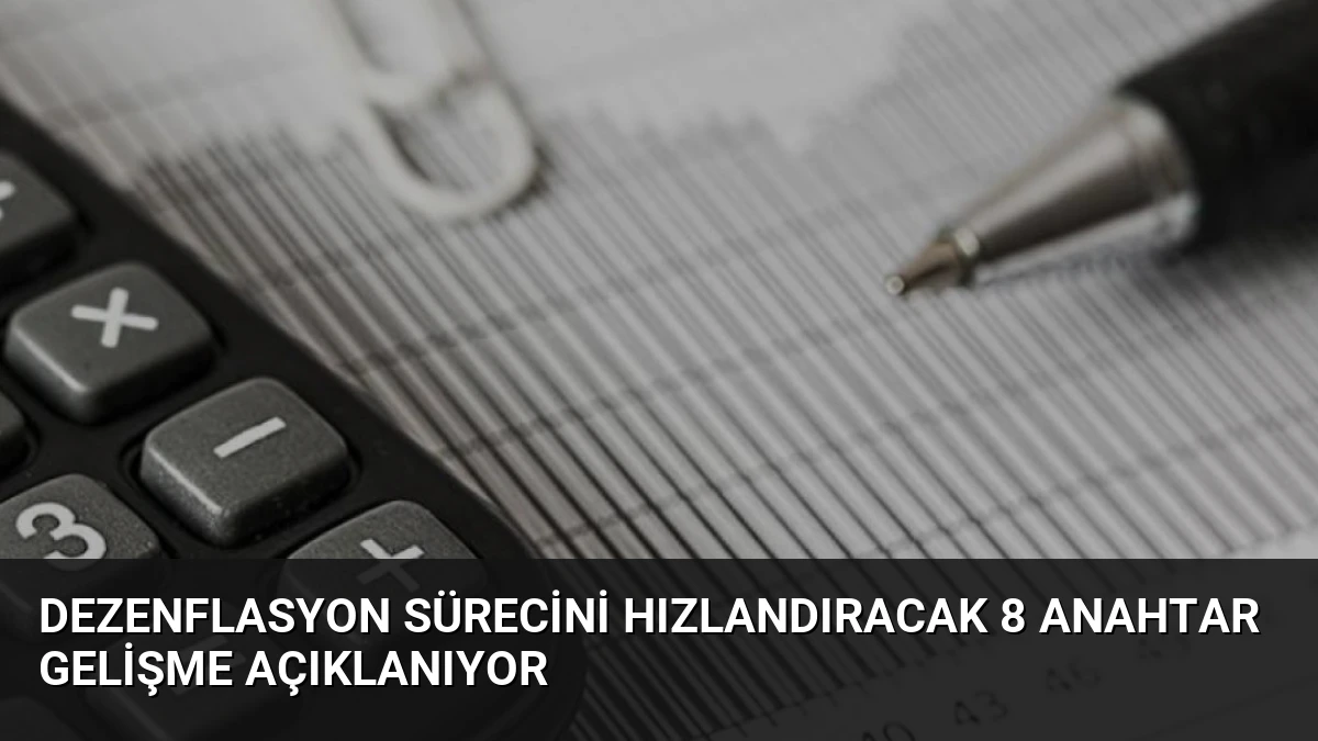 Dezenflasyon Sürecini Hızlandıracak 8 Anahtar Gelişme Açıklanıyor